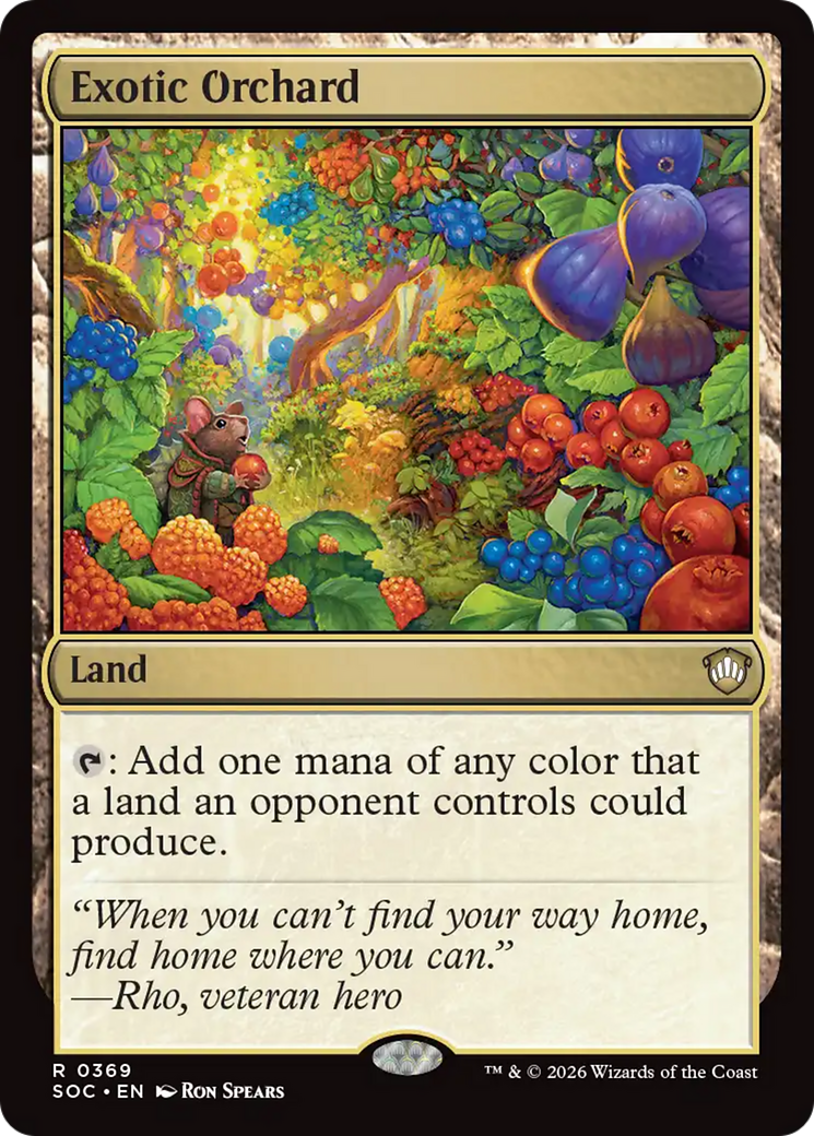 Exotic Orchard [Secrets of Strixhaven Commander] | Gate City Games LLC
