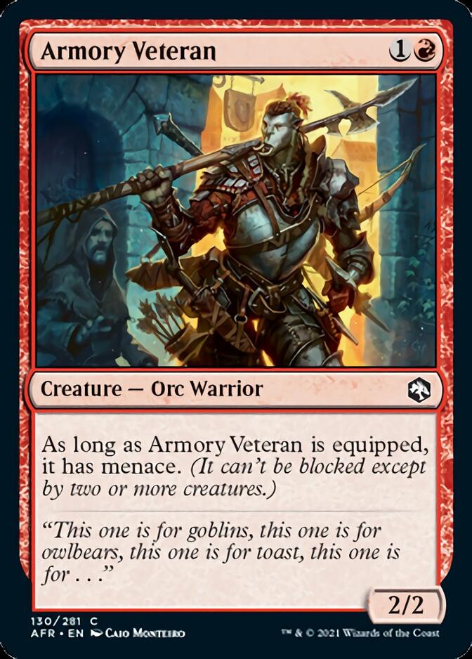 Armory Veteran [Dungeons & Dragons: Adventures in the Forgotten Realms] | Gate City Games LLC