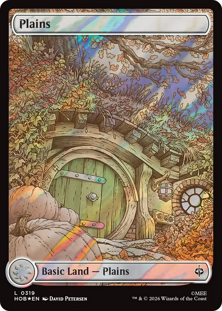 Plains (0319) (Surge Foil) [The Hobbit] | Gate City Games LLC