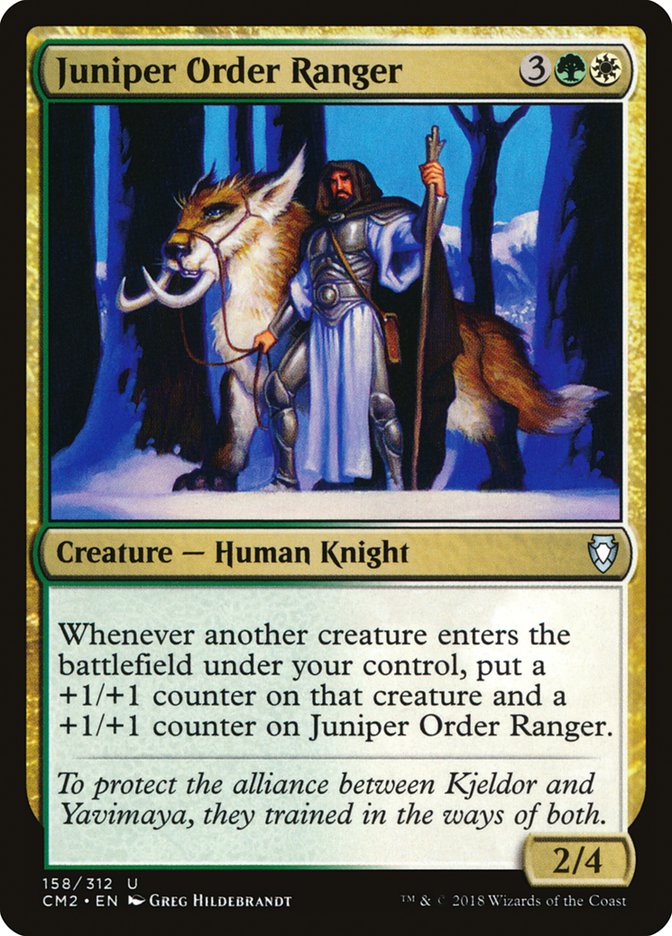 Juniper Order Ranger [Commander Anthology Volume II] | Gate City Games LLC