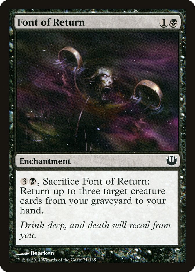 Font of Return [Journey into Nyx] | Gate City Games LLC