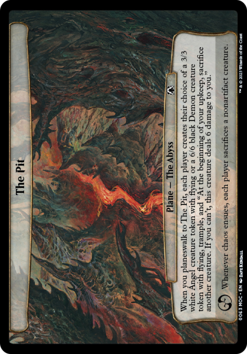 The Pit [March of the Machine Commander] | Gate City Games LLC