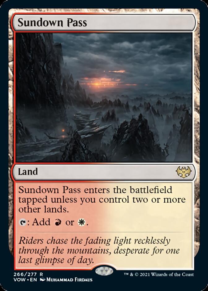 Sundown Pass [Innistrad: Crimson Vow] | Gate City Games LLC