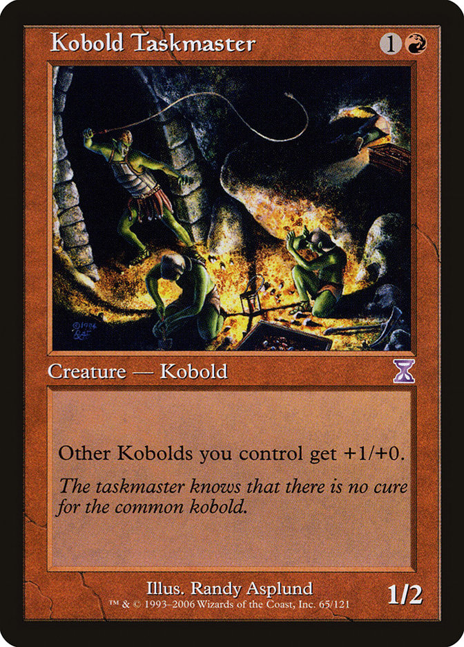 Kobold Taskmaster [Time Spiral Timeshifted] | Gate City Games LLC