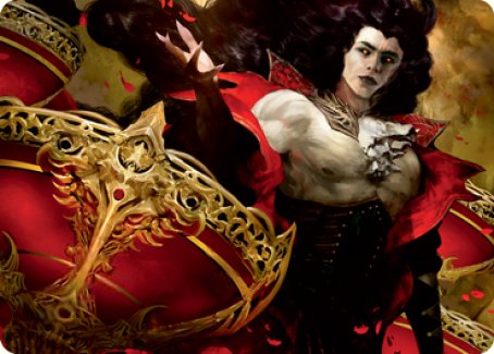 Bloodvial Purveyor Art Card [Innistrad: Crimson Vow Art Series] | Gate City Games LLC