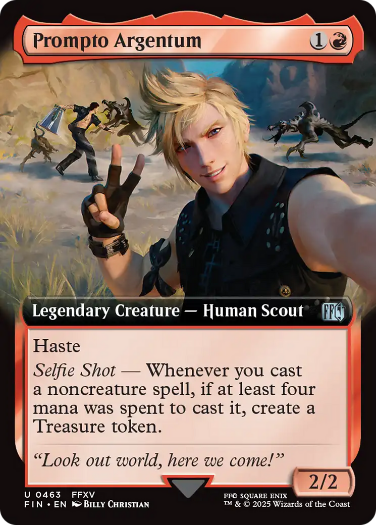 Prompto Argentum (Extended Art) [FINAL FANTASY] | Gate City Games LLC