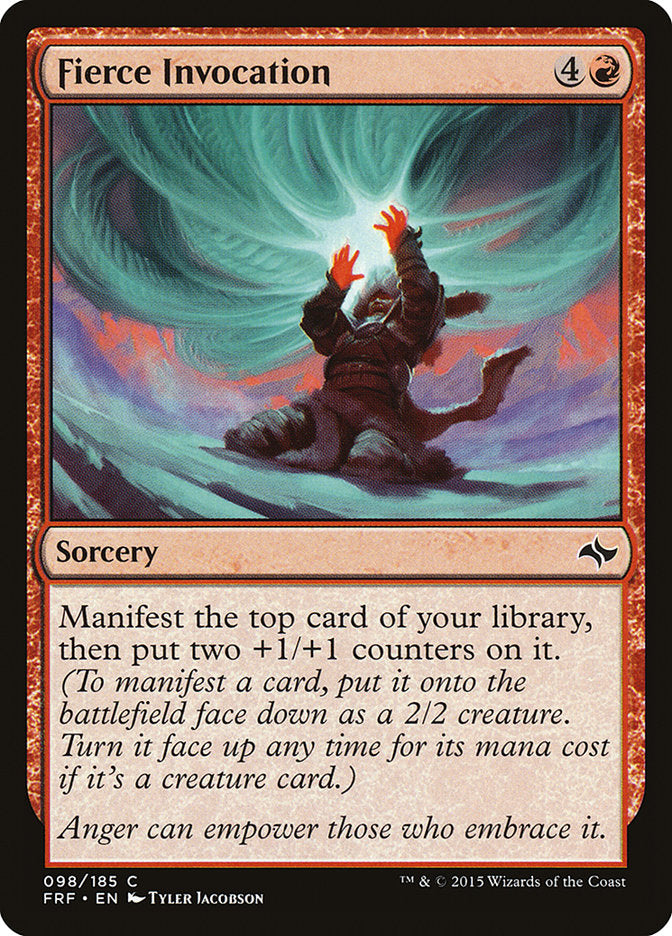 Fierce Invocation [Fate Reforged] | Gate City Games LLC