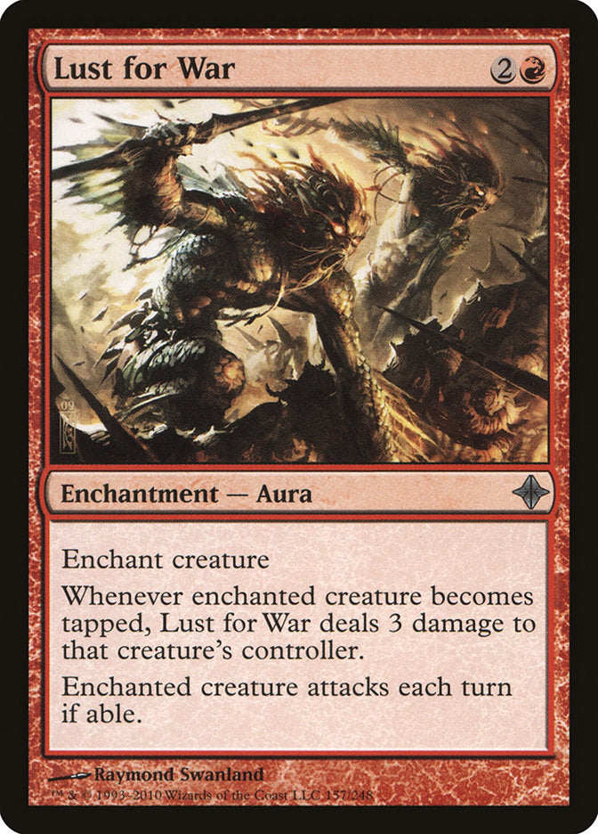 Lust for War [Rise of the Eldrazi] | Gate City Games LLC