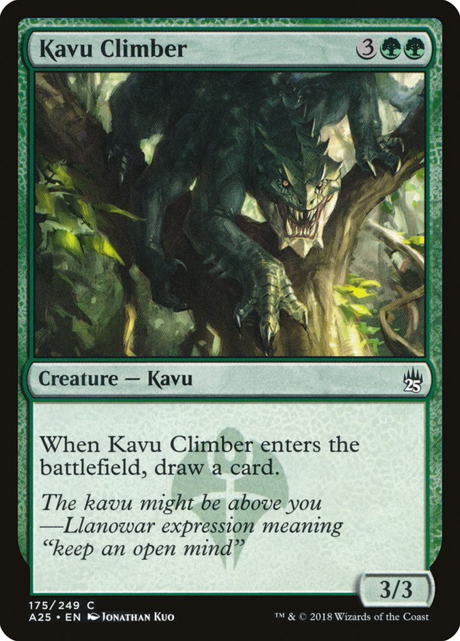 Kavu Climber [Masters 25] | Gate City Games LLC