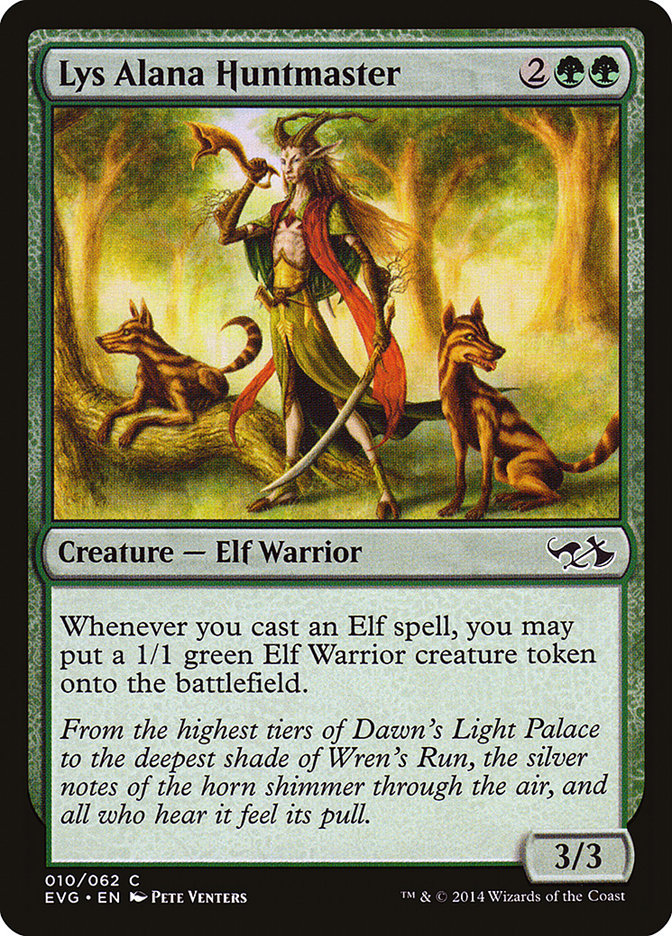 Lys Alana Huntmaster (Elves vs. Goblins) [Duel Decks Anthology] | Gate City Games LLC