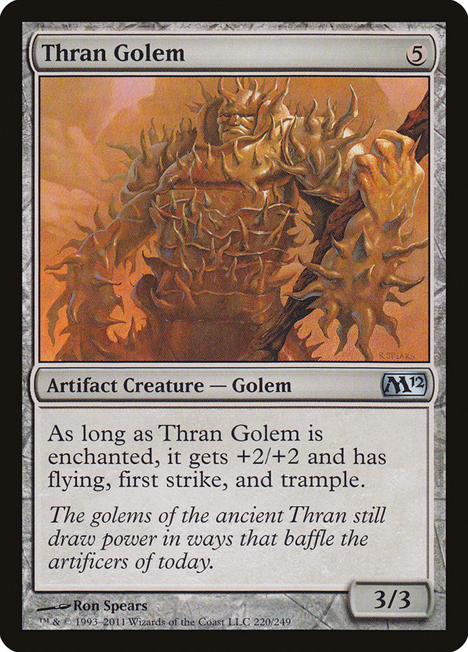 Thran Golem [Magic 2012] | Gate City Games LLC