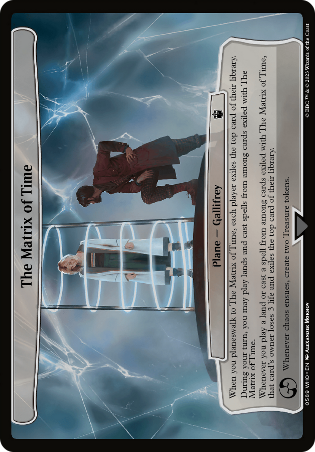 The Matrix of Time [Doctor Who] | Gate City Games LLC