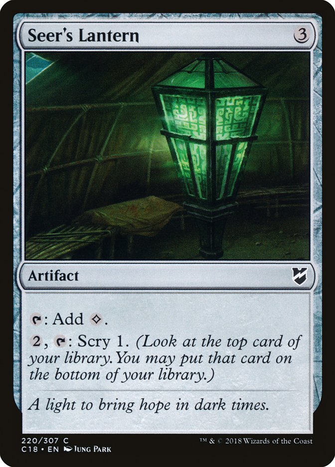 Seer's Lantern [Commander 2018] | Gate City Games LLC