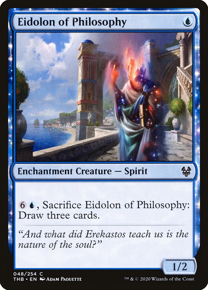 Eidolon of Philosophy [Theros Beyond Death] | Gate City Games LLC