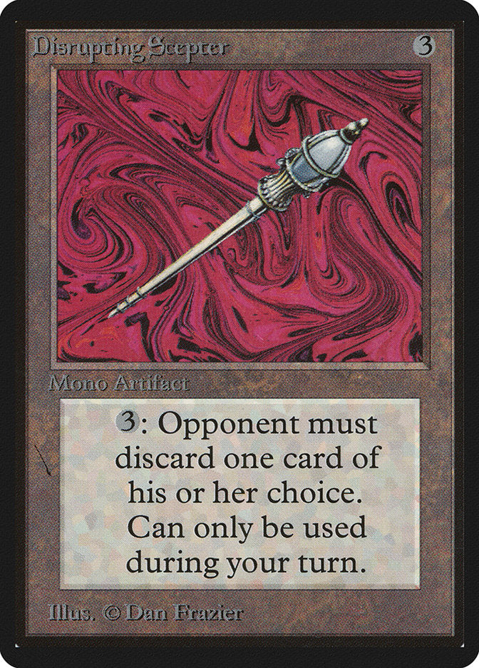 Disrupting Scepter [Beta Edition] | Gate City Games LLC