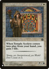 Temple Acolyte [The List Reprints] | Gate City Games LLC