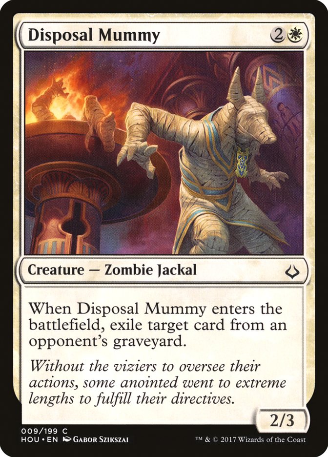 Disposal Mummy [Hour of Devastation] | Gate City Games LLC