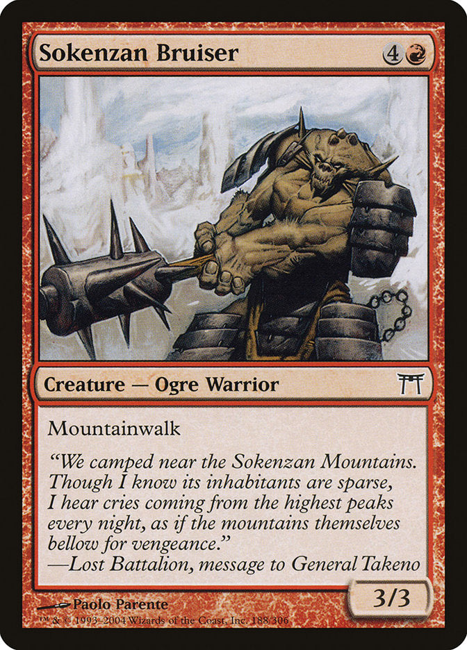 Sokenzan Bruiser [Champions of Kamigawa] | Gate City Games LLC