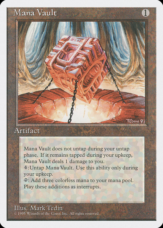 Mana Vault [Fourth Edition] | Gate City Games LLC