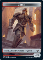 Food (18) // Golem Double-Sided Token [Modern Horizons 2 Tokens] | Gate City Games LLC