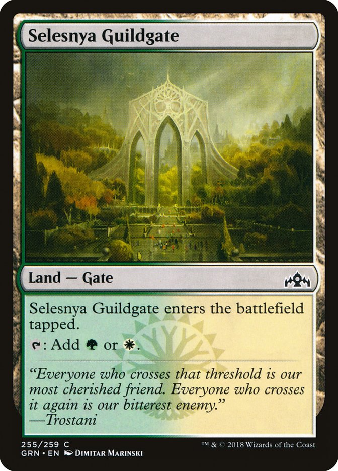 Selesnya Guildgate (255/259) [Guilds of Ravnica] | Gate City Games LLC