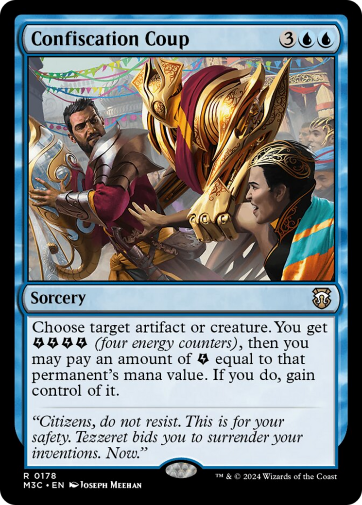 Confiscation Coup [Modern Horizons 3 Commander] | Gate City Games LLC