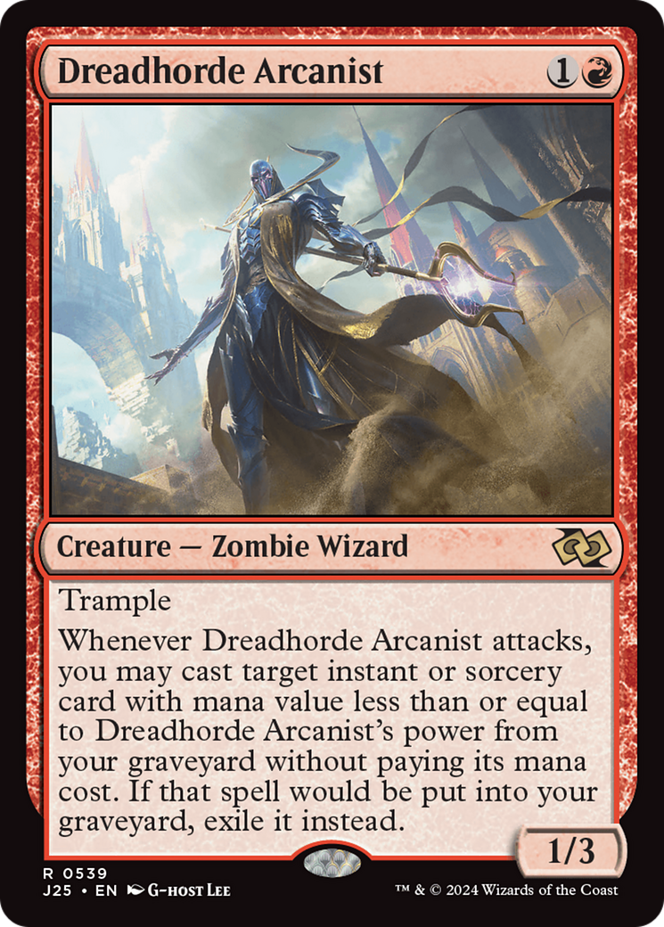 Dreadhorde Arcanist [Foundations Jumpstart] | Gate City Games LLC