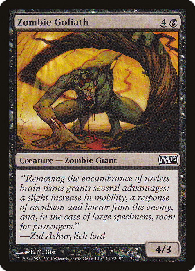 Zombie Goliath [Magic 2012] | Gate City Games LLC