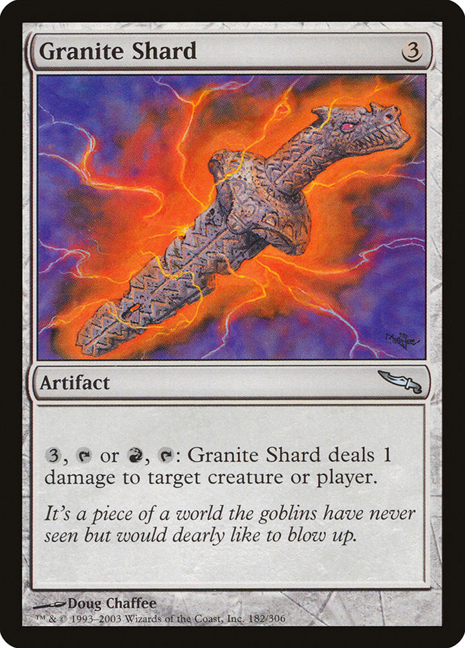 Granite Shard [Mirrodin] | Gate City Games LLC