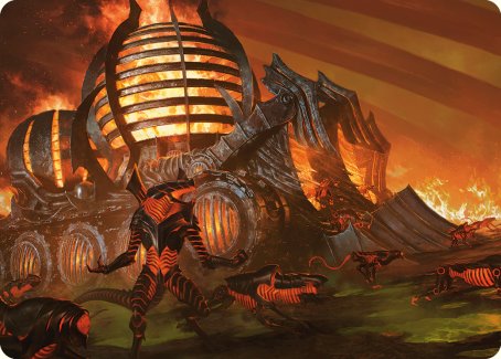 Urabrask's Forge Art Card [Phyrexia: All Will Be One Art Series] | Gate City Games LLC