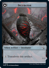 Incubator // Phyrexian (16) Double-Sided Token [March of the Machine Tokens] | Gate City Games LLC