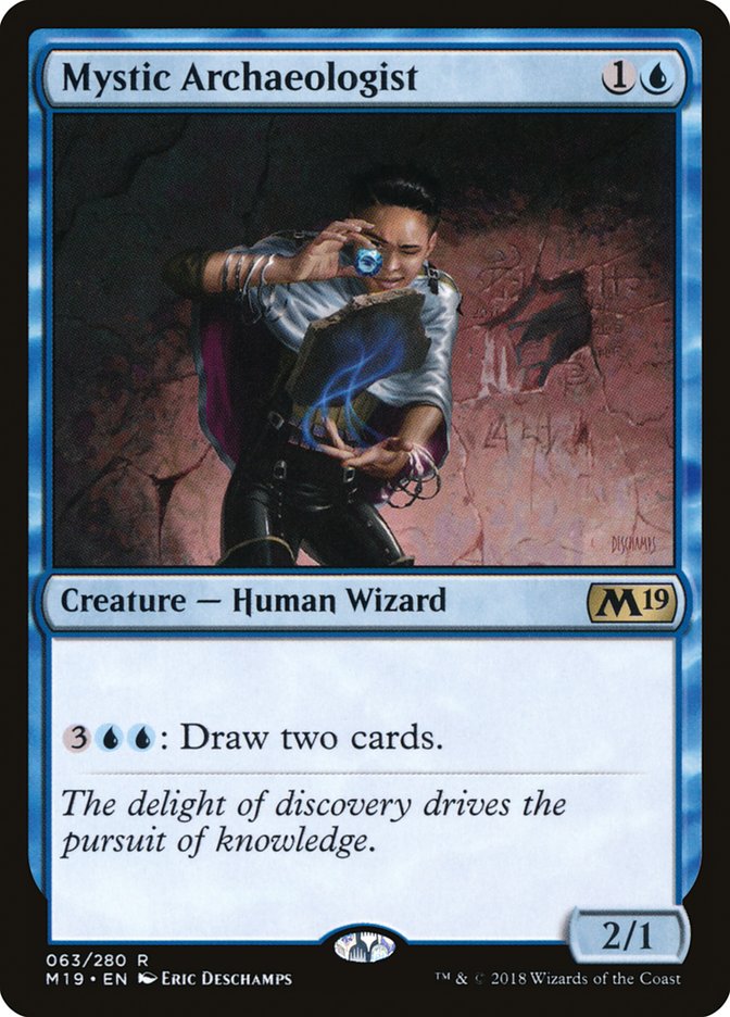 Mystic Archaeologist [Core Set 2019] | Gate City Games LLC