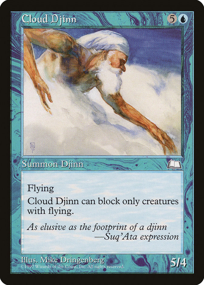 Cloud Djinn [Weatherlight] | Gate City Games LLC