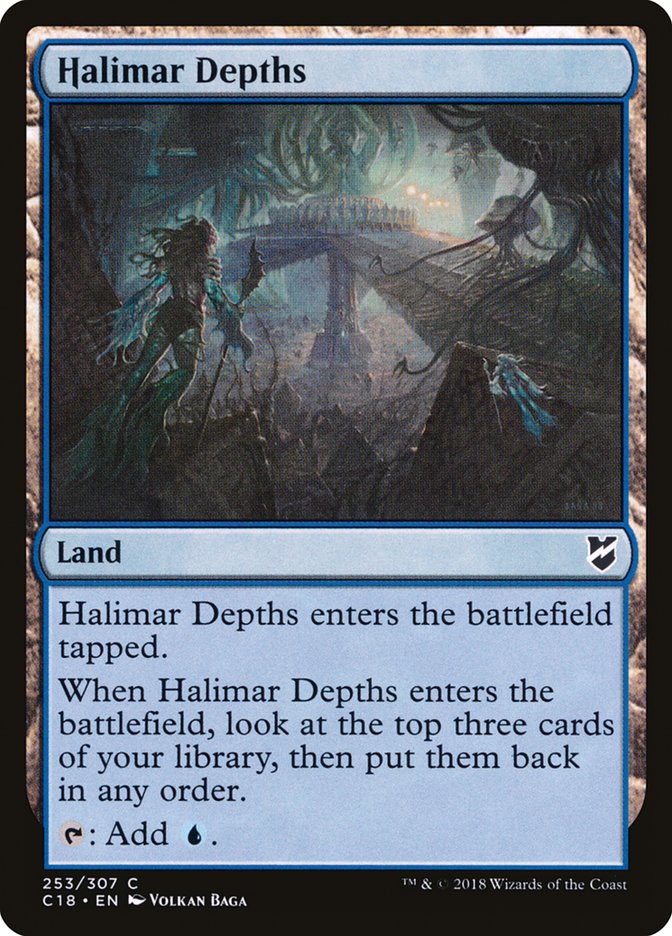 Halimar Depths [Commander 2018] | Gate City Games LLC