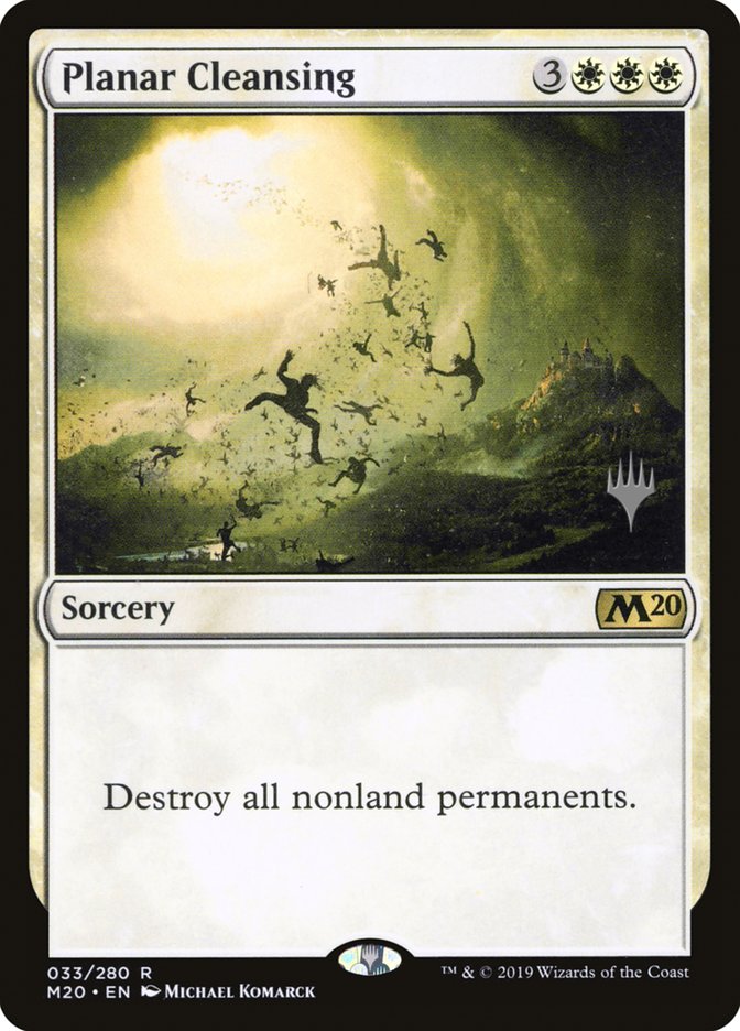 Planar Cleansing (Promo Pack) [Core Set 2020 Promos] | Gate City Games LLC