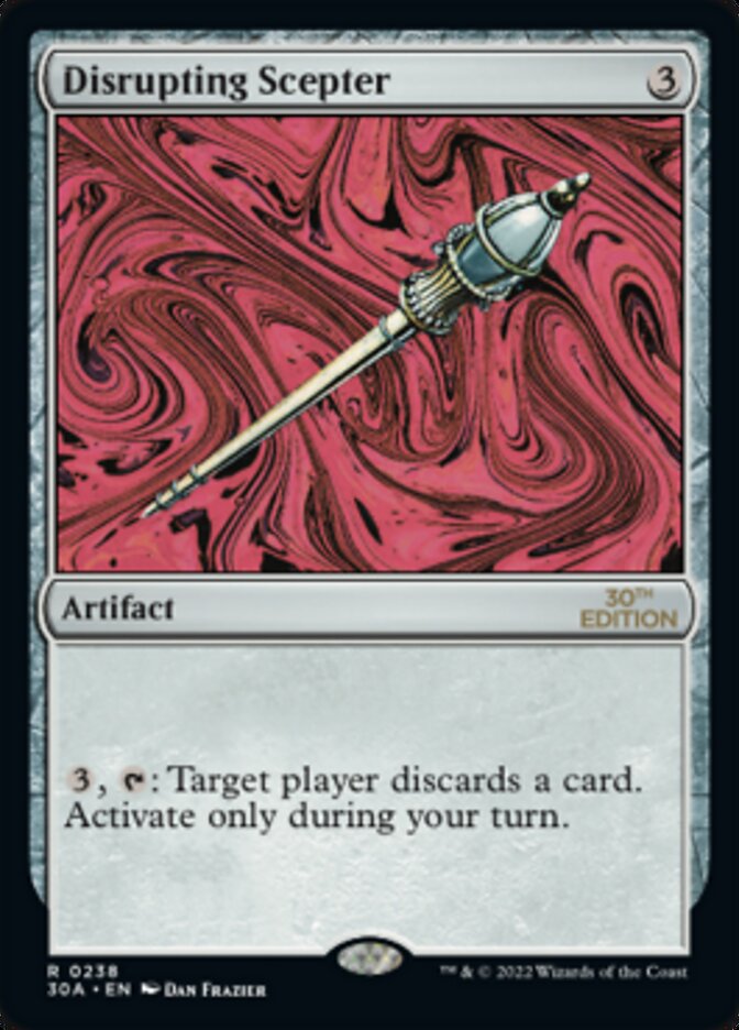 Disrupting Scepter [30th Anniversary Edition] | Gate City Games LLC