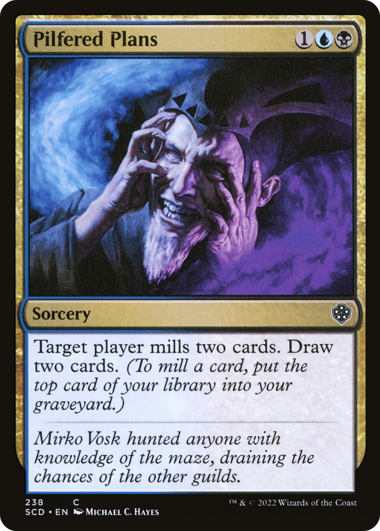 Pilfered Plans [Starter Commander Decks] | Gate City Games LLC