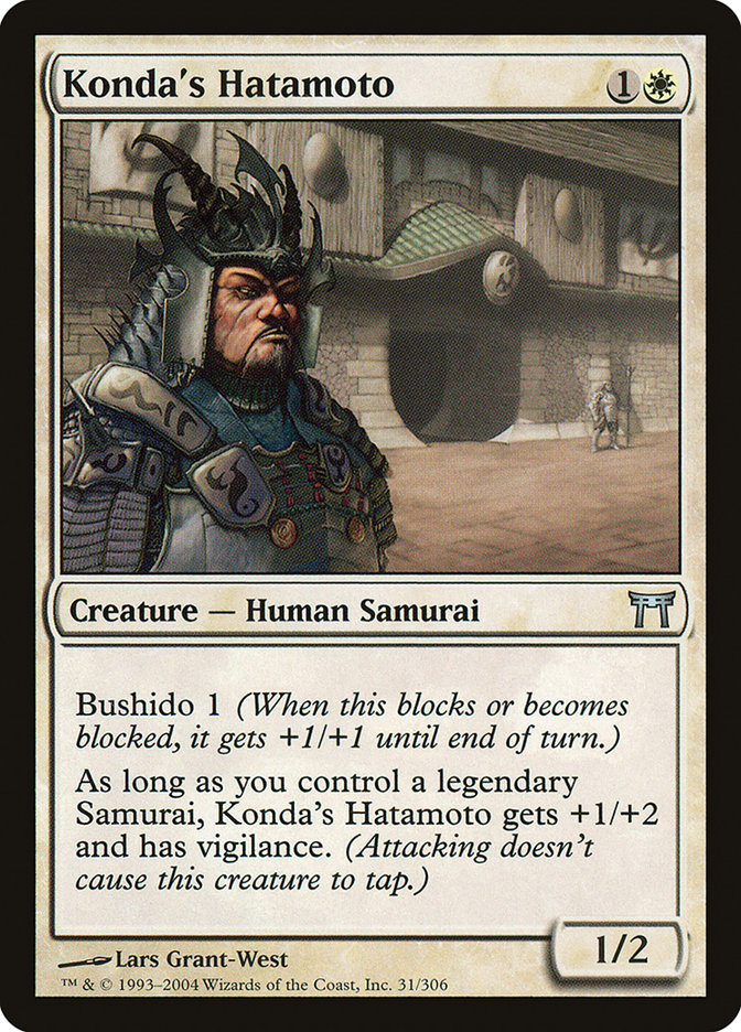 Konda's Hatamoto [Champions of Kamigawa] | Gate City Games LLC