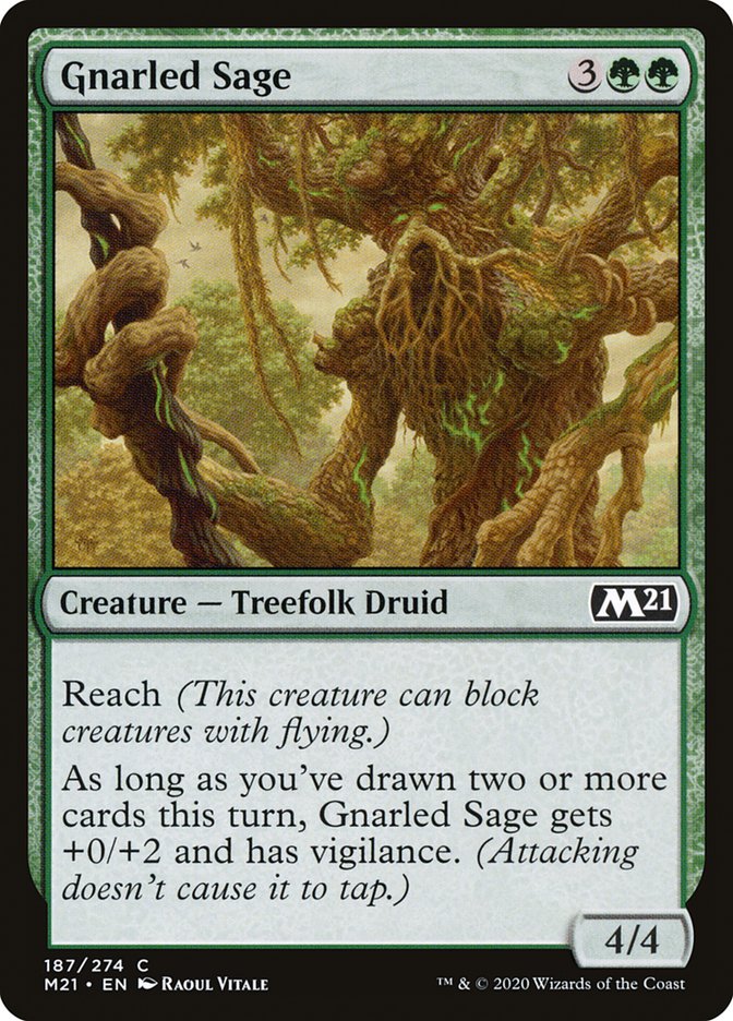 Gnarled Sage [Core Set 2021] | Gate City Games LLC
