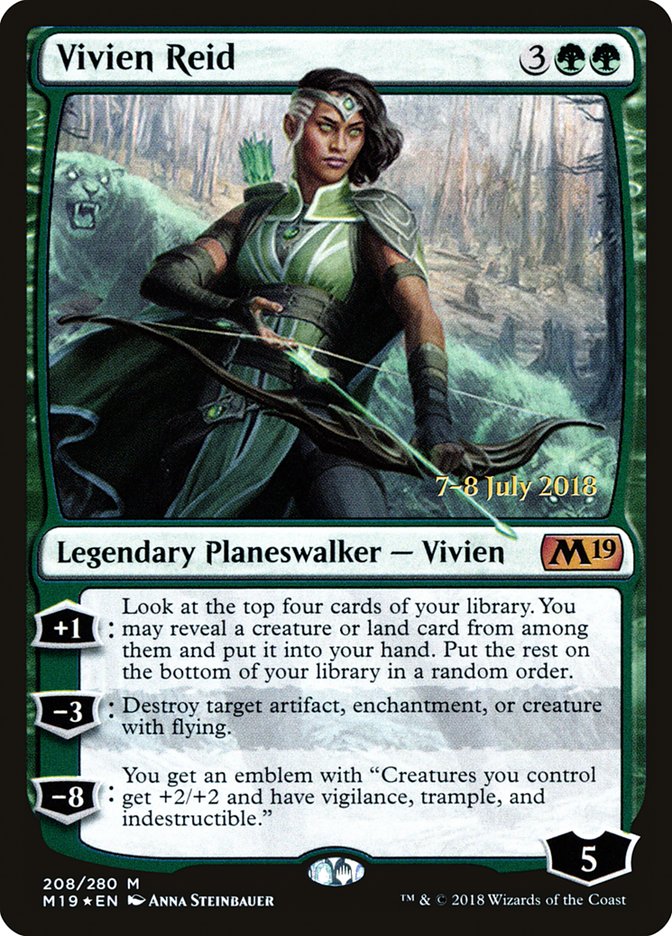 Vivien Reid [Core Set 2019 Prerelease Promos] | Gate City Games LLC