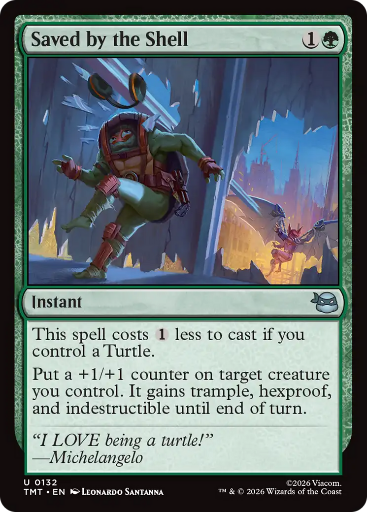 Saved by the Shell [Teenage Mutant Ninja Turtles] | Gate City Games LLC