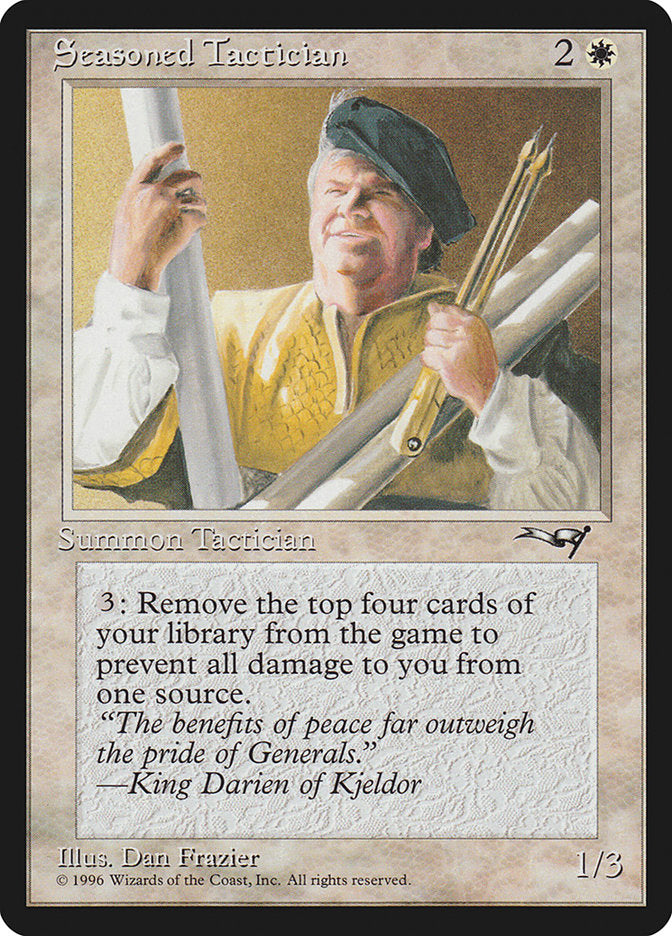 Seasoned Tactician [Alliances] | Gate City Games LLC
