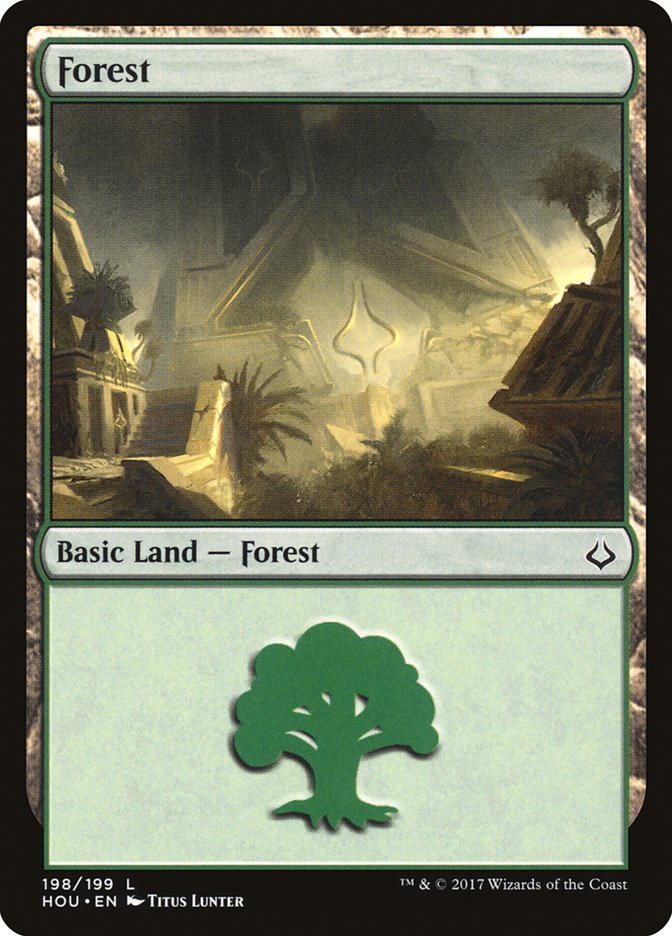 Forest (198) [Hour of Devastation] | Gate City Games LLC