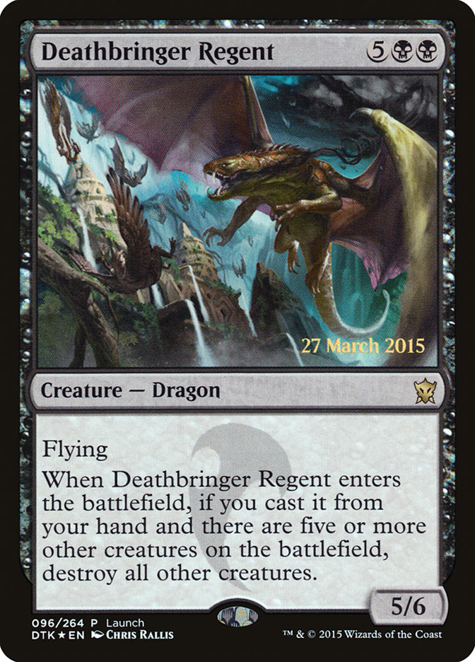 Deathbringer Regent (Launch) [Dragons of Tarkir Prerelease Promos] | Gate City Games LLC