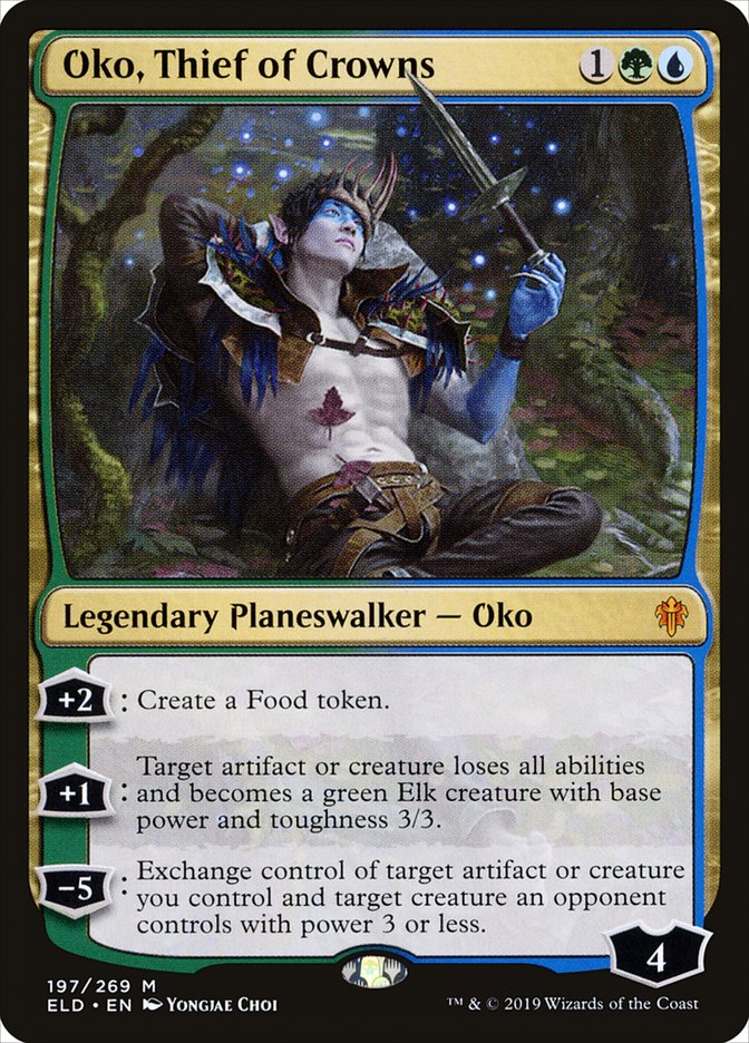 Oko, Thief of Crowns [Throne of Eldraine] | Gate City Games LLC