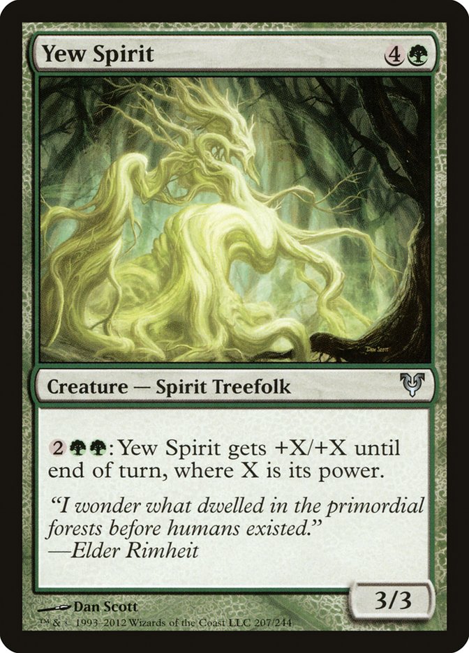 Yew Spirit [Avacyn Restored] | Gate City Games LLC