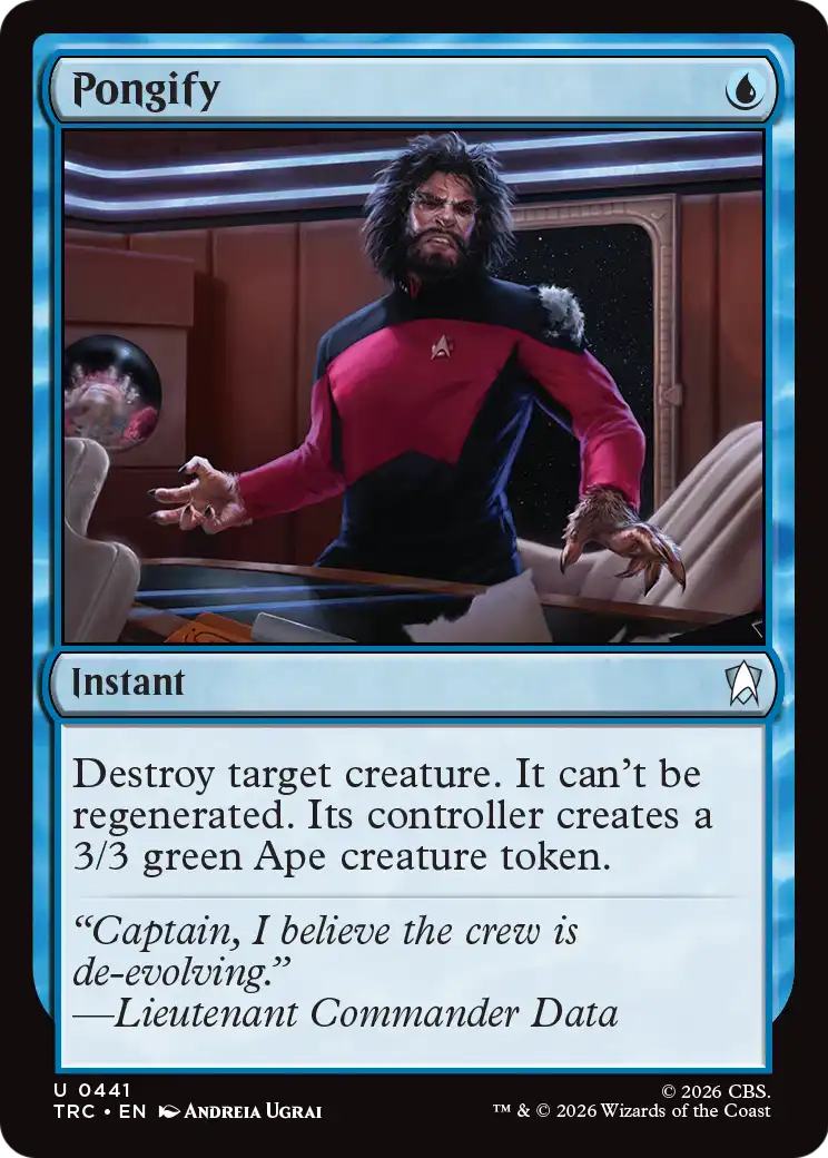 Pongify (Surge Foil) [Star Trek Commander] | Gate City Games LLC