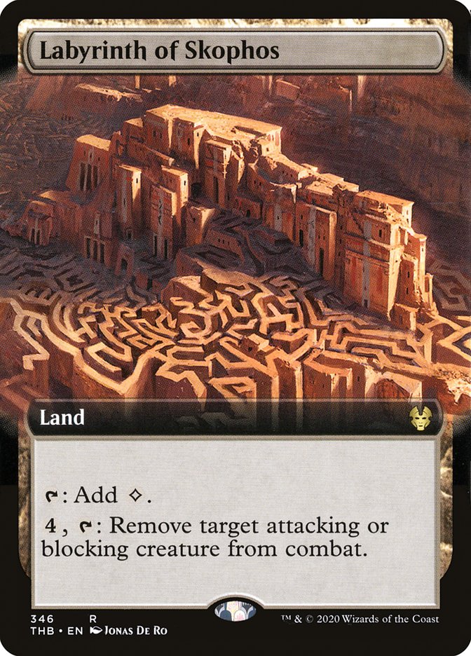 Labyrinth of Skophos (Extended Art) [Theros Beyond Death] | Gate City Games LLC