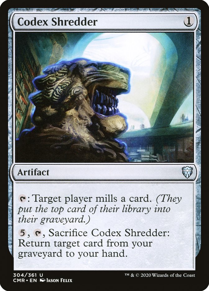 Codex Shredder [Commander Legends] | Gate City Games LLC