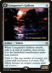 Conqueror's Galleon // Conqueror's Foothold [Ixalan Prerelease Promos] | Gate City Games LLC